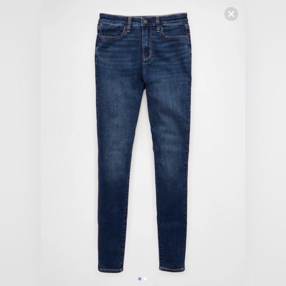 American Eagle Super High Rise Jegging – Indigo Abyss